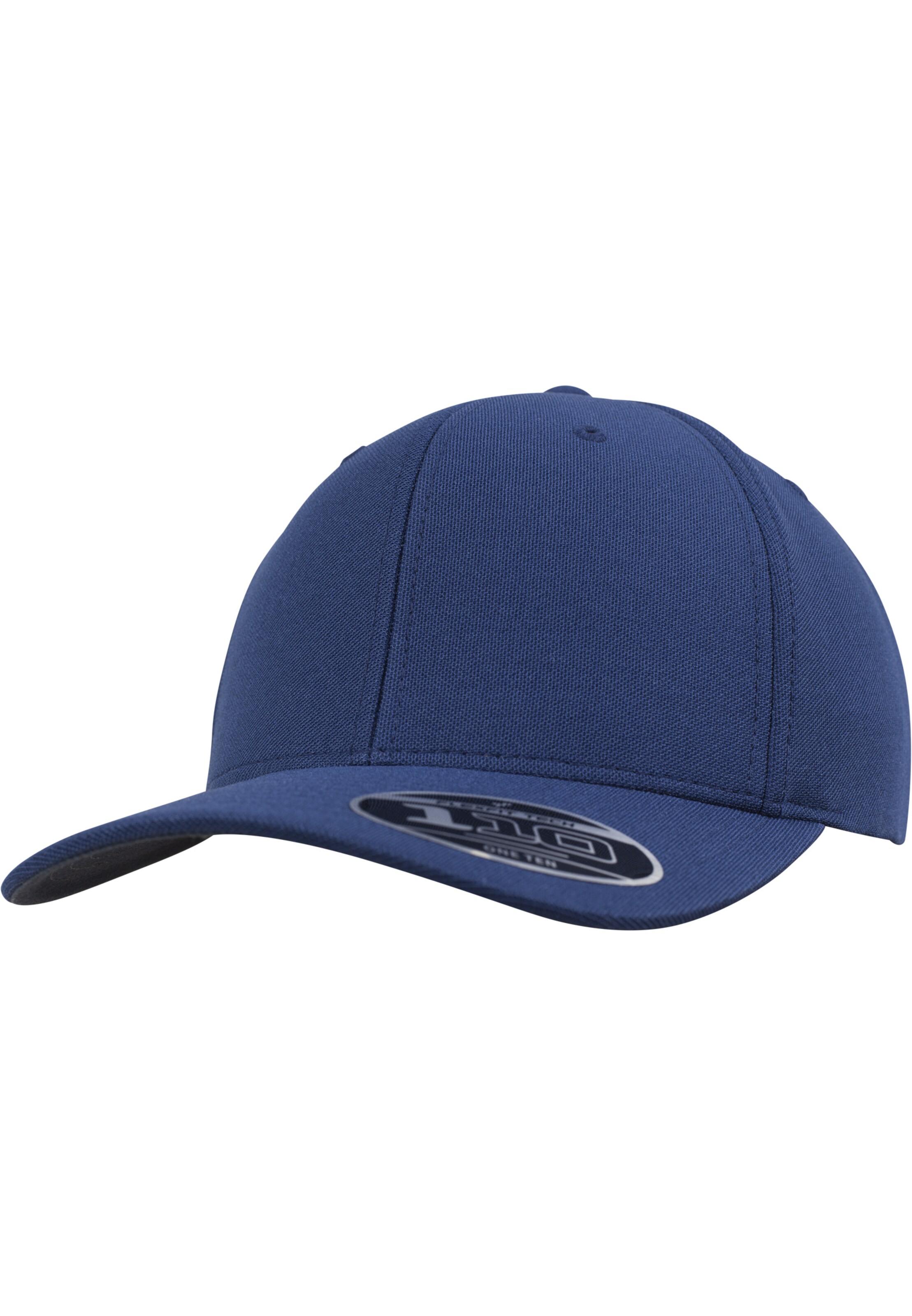 Flexfit Cap in Blau: Vorderseite