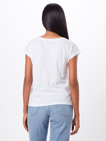 Tricou 'GRIETA' de la Lauren Ralph Lauren pe alb: spate