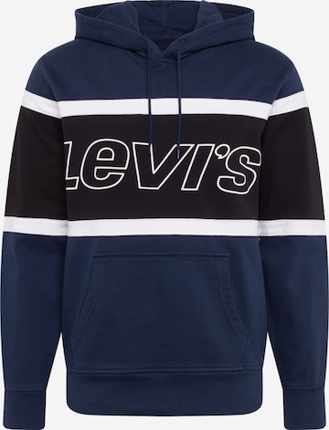 LEVI'S ® Sweatshirt in Blauw: voorkant