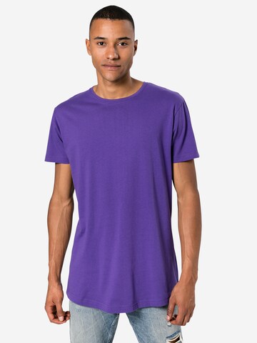 T-Shirt Urban Classics en violet : devant