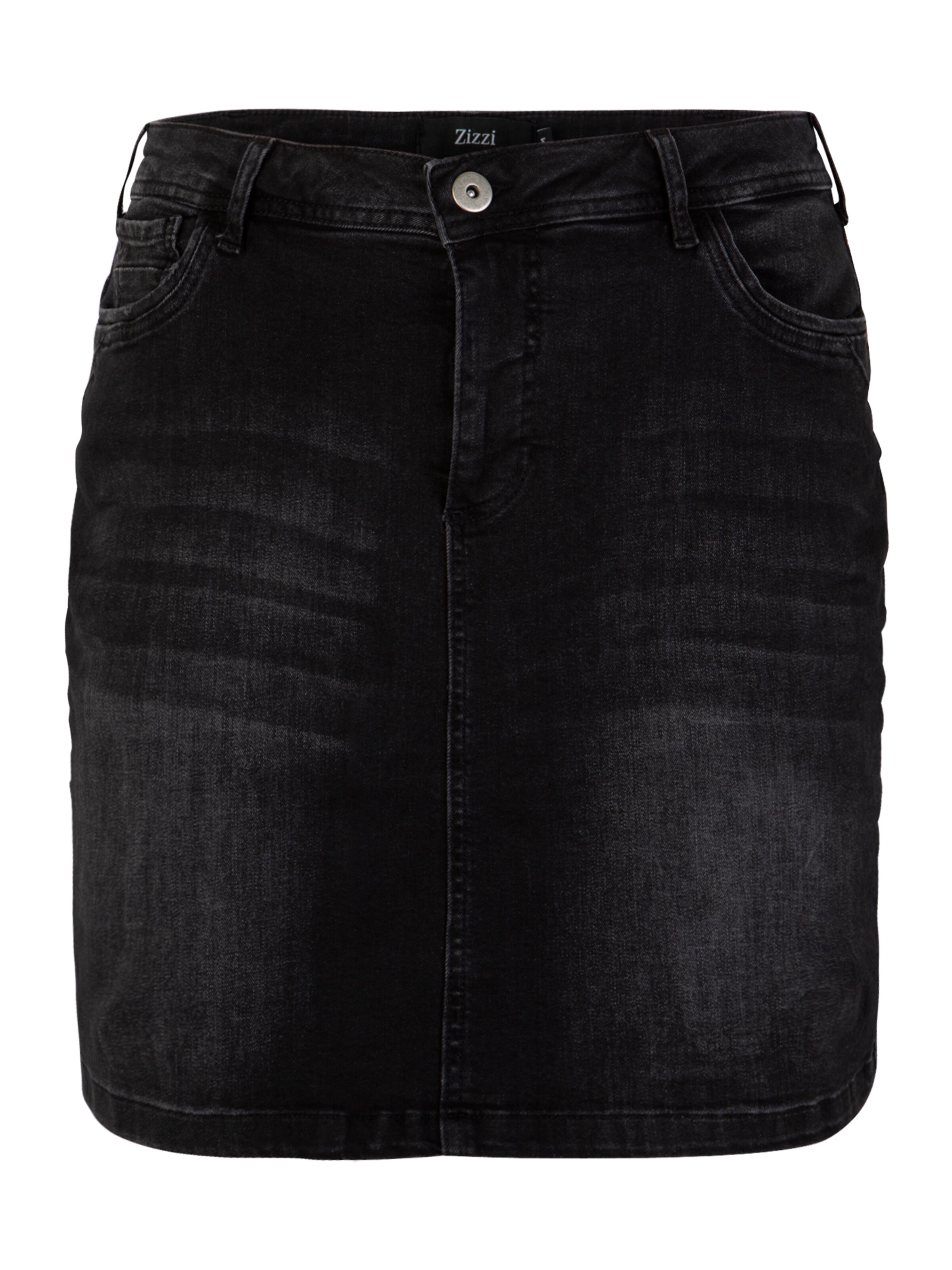 Zizzi - Rok 'JESTHER' in de kleur Zwart