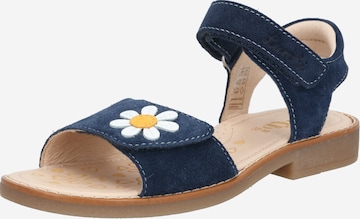 LURCHI Sandals 'Zenzi' in Blue: front