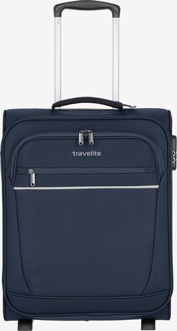 Trolley di TRAVELITE in blu: frontale