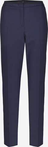 DANIEL HECHTER Pleated Pants in Blue: front
