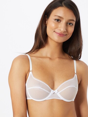 Regular Soutien-gorge 'Beate' blush Lingerie en blanc : devant