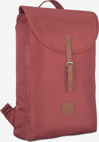 Johnny Urban Rucksack 'Liam' in Rot: bočná strana