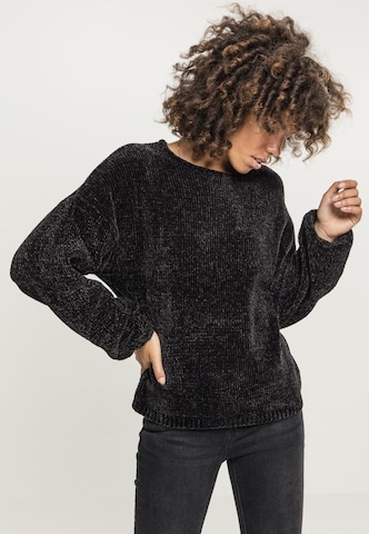 Urban Classics Sweater in Black: front