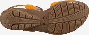 GABOR Sandals in Yellow