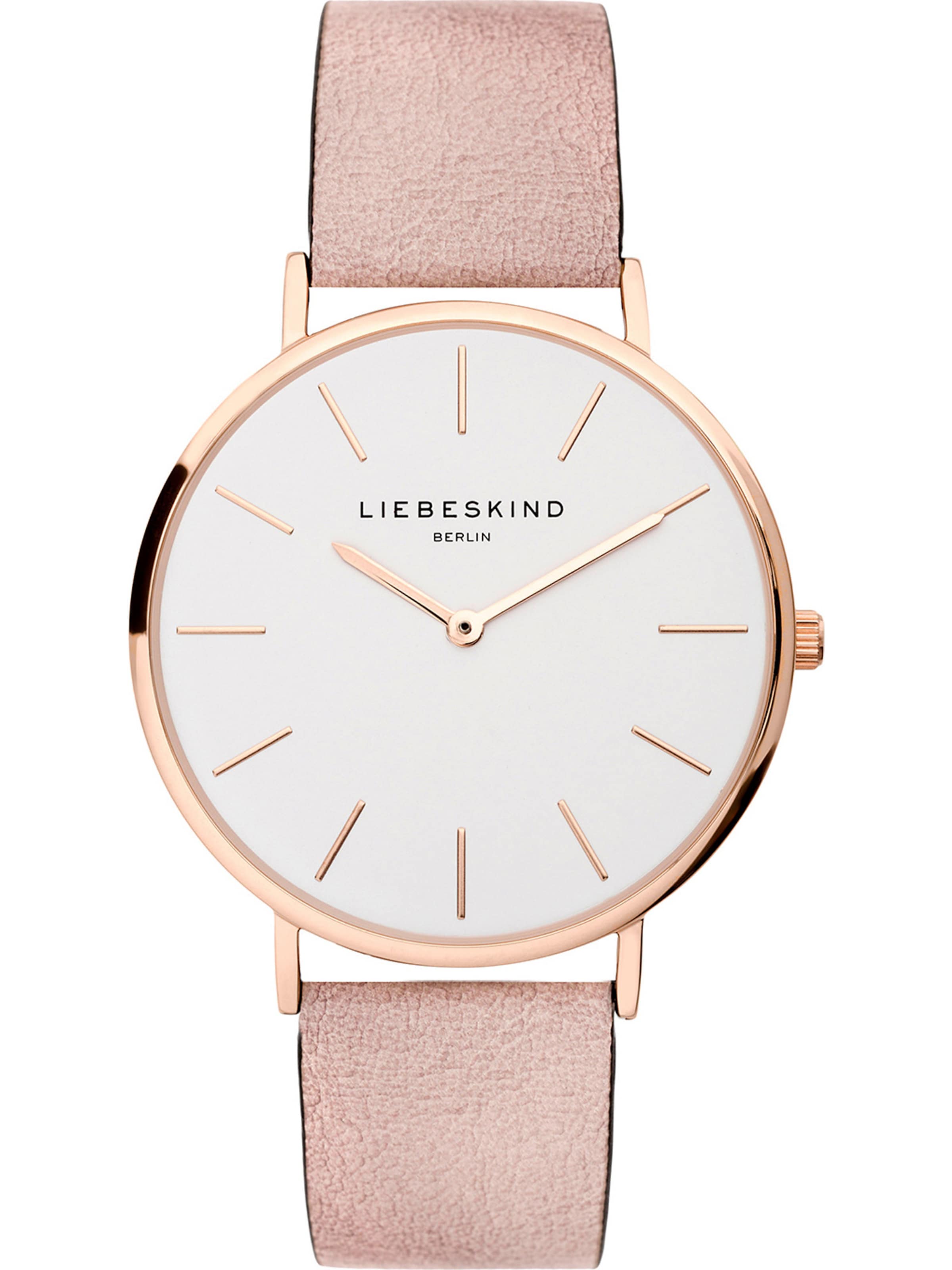 Liebeskind Berlin Analoog horloge in Roze: voorkant