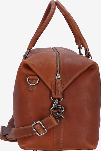 Borsa da viaggio 'Antique Avery' di Burkely in marrone