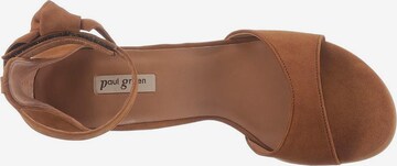 Paul Green Strap Sandals in Brown