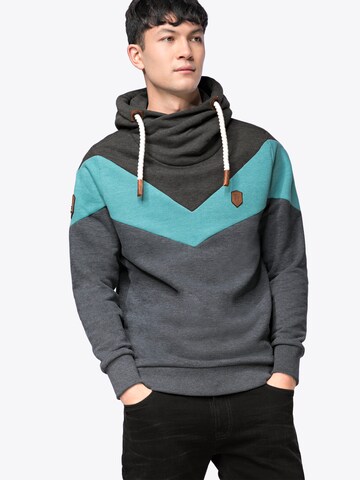 naketano Sweatshirt 'Kifferboarder' in Blue: front