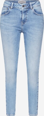 Superdry Skinny Jeans i blå: forside