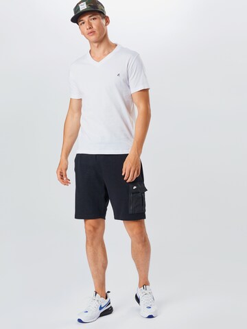 REPLAY Regular fit T-shirt i vit