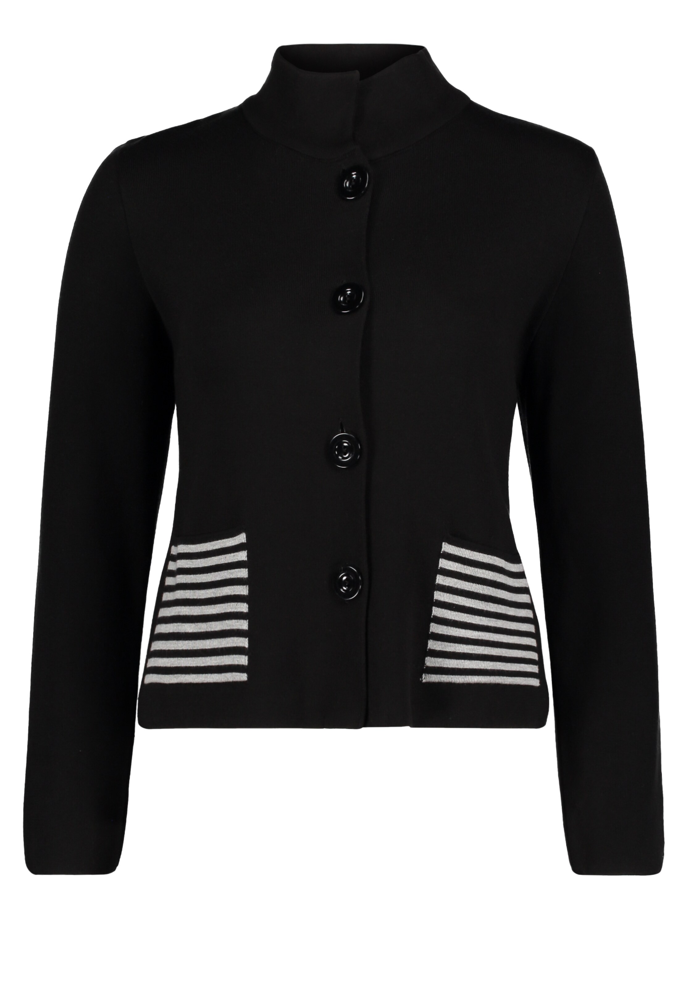 Betty Barclay - Gebreid vest in de kleur Zwart