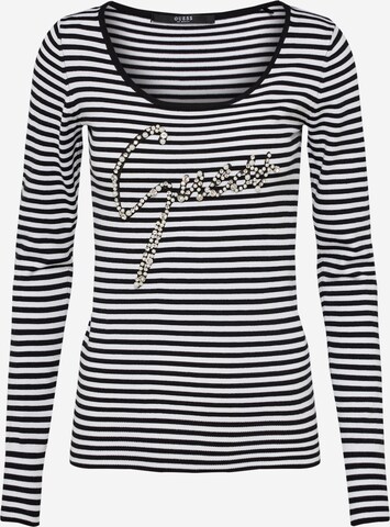 Pull-over 'Clara' GUESS en noir : devant