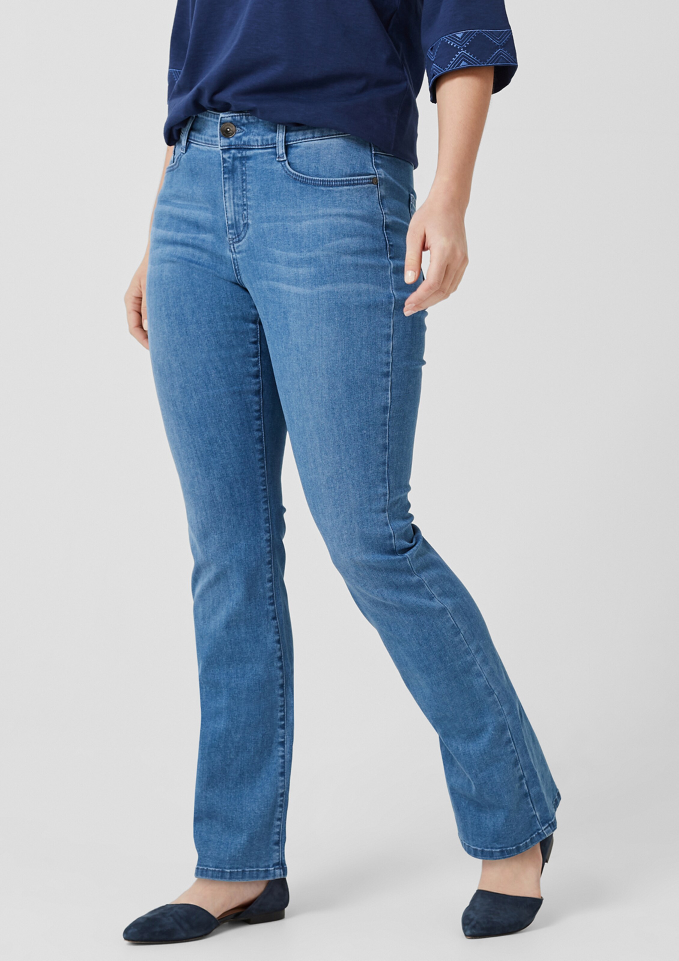 triangle jeans curvy fit