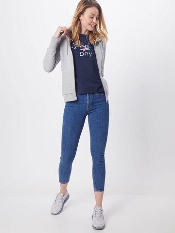 Superdry Sweatjacke in Grau