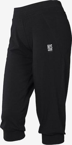 H.I.S Regular Pants in Black: front