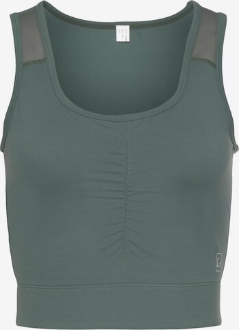 LASCANA ACTIVE Sports Top in Green: front