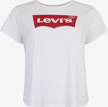 Levi's® Plus Koszulka 'PL Perfect Tee' w kolorze biały: przód