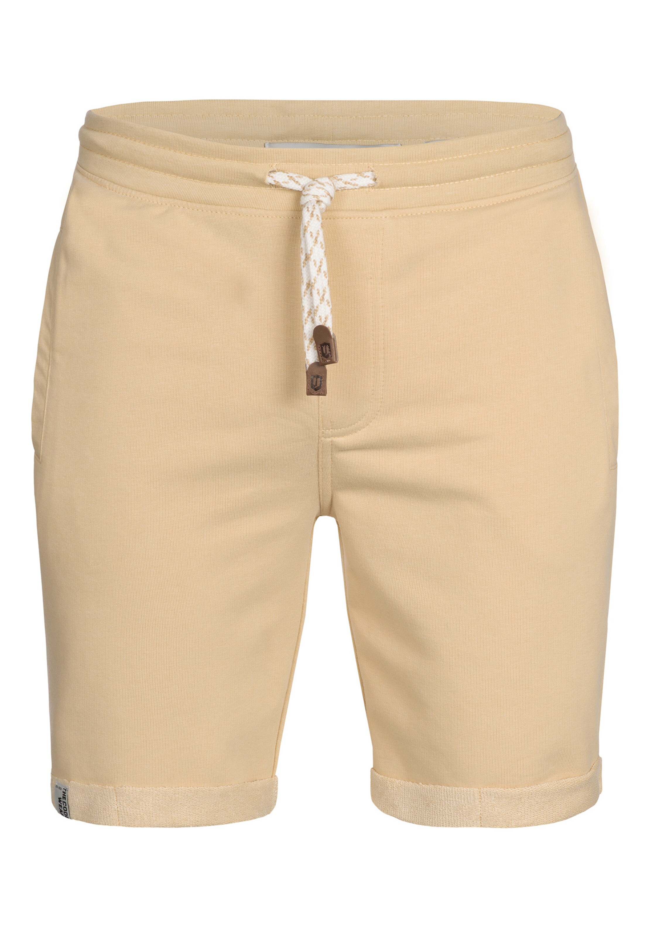 INDICODE JEANS Broek 'Aldrich' in Beige: voorkant