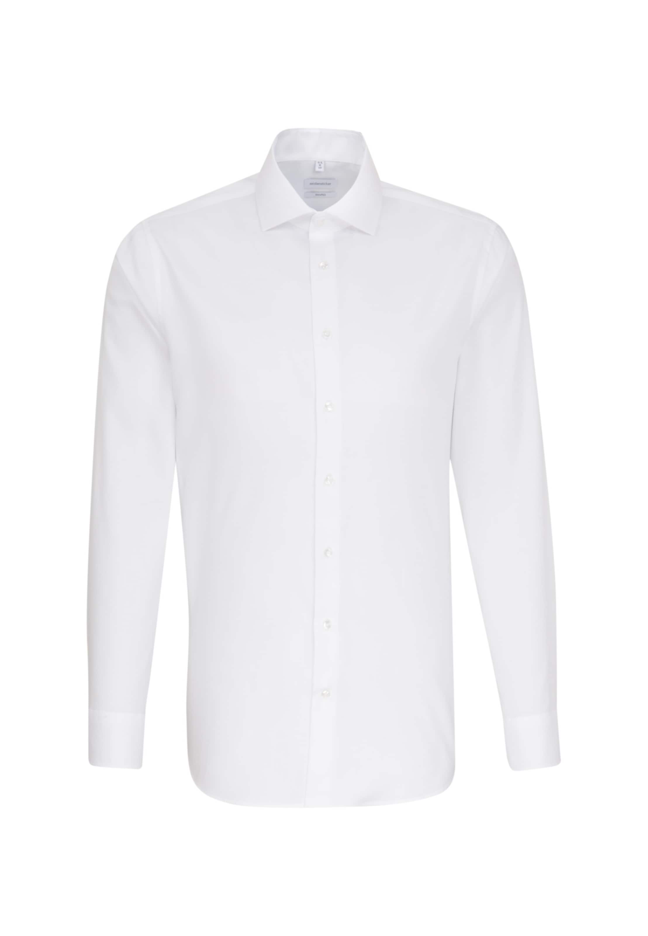 SEIDENSTICKER Hemd in schwarz / weiß, Produktansicht