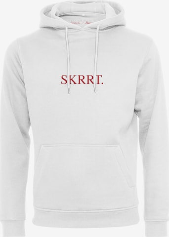 Mister Tee Sweatshirt 'Skrrt' in Weiß: predná strana