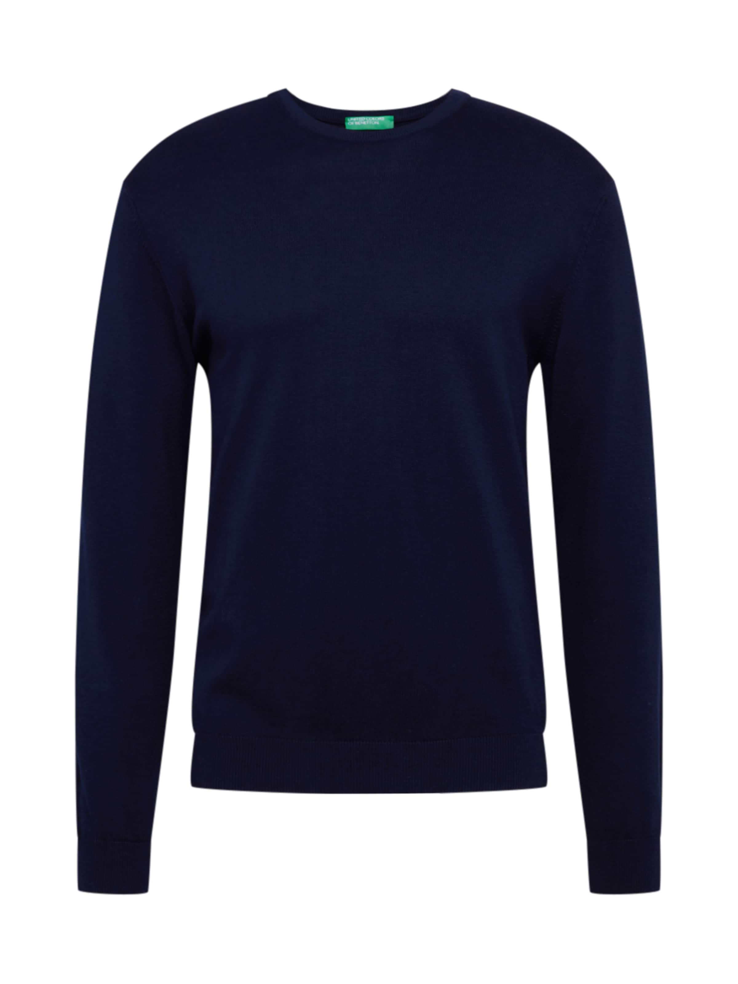 Regular fit Pullover di UNITED COLORS OF BENETTON in blu: frontale
