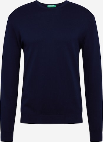 UNITED COLORS OF BENETTON Sweater in Blue: front