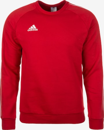ADIDAS PERFORMANCE Sweatshirt 'Core' in Rot: predná strana