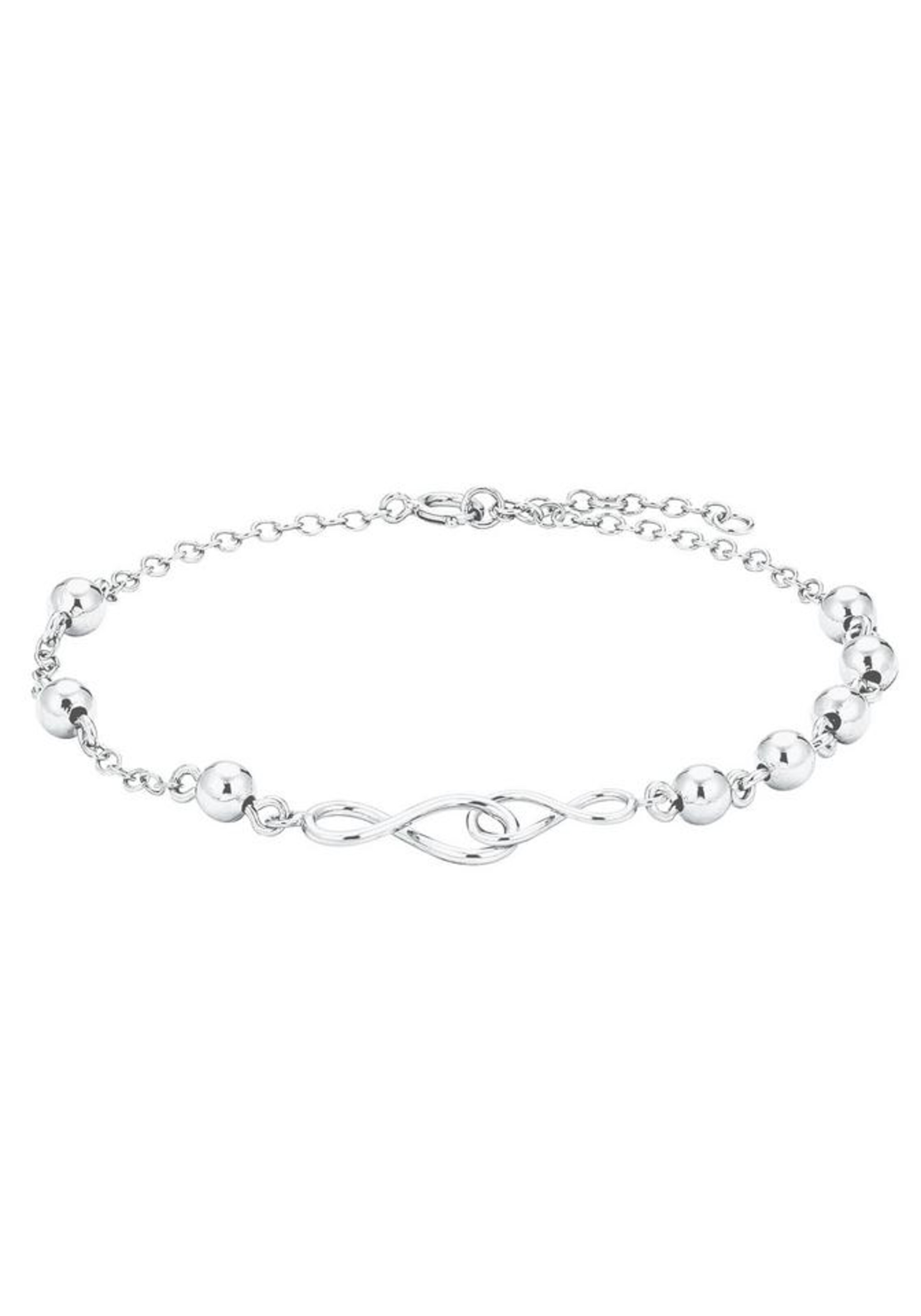 AMOR Bracelet in Silver: front