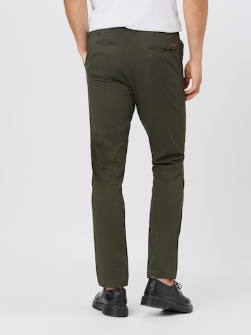 Slimfit Pantaloni eleganți 'Marco Bowie' de la JACK & JONES pe verde