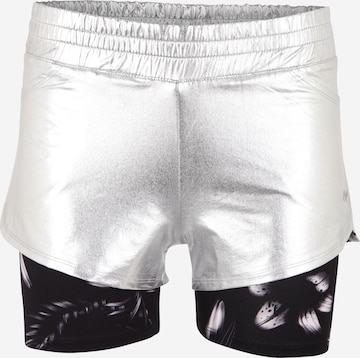 Hey Honey Regular Sports trousers in Silver: front