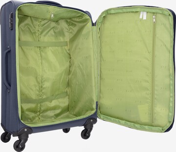 D&N Suitcase Set in Blue