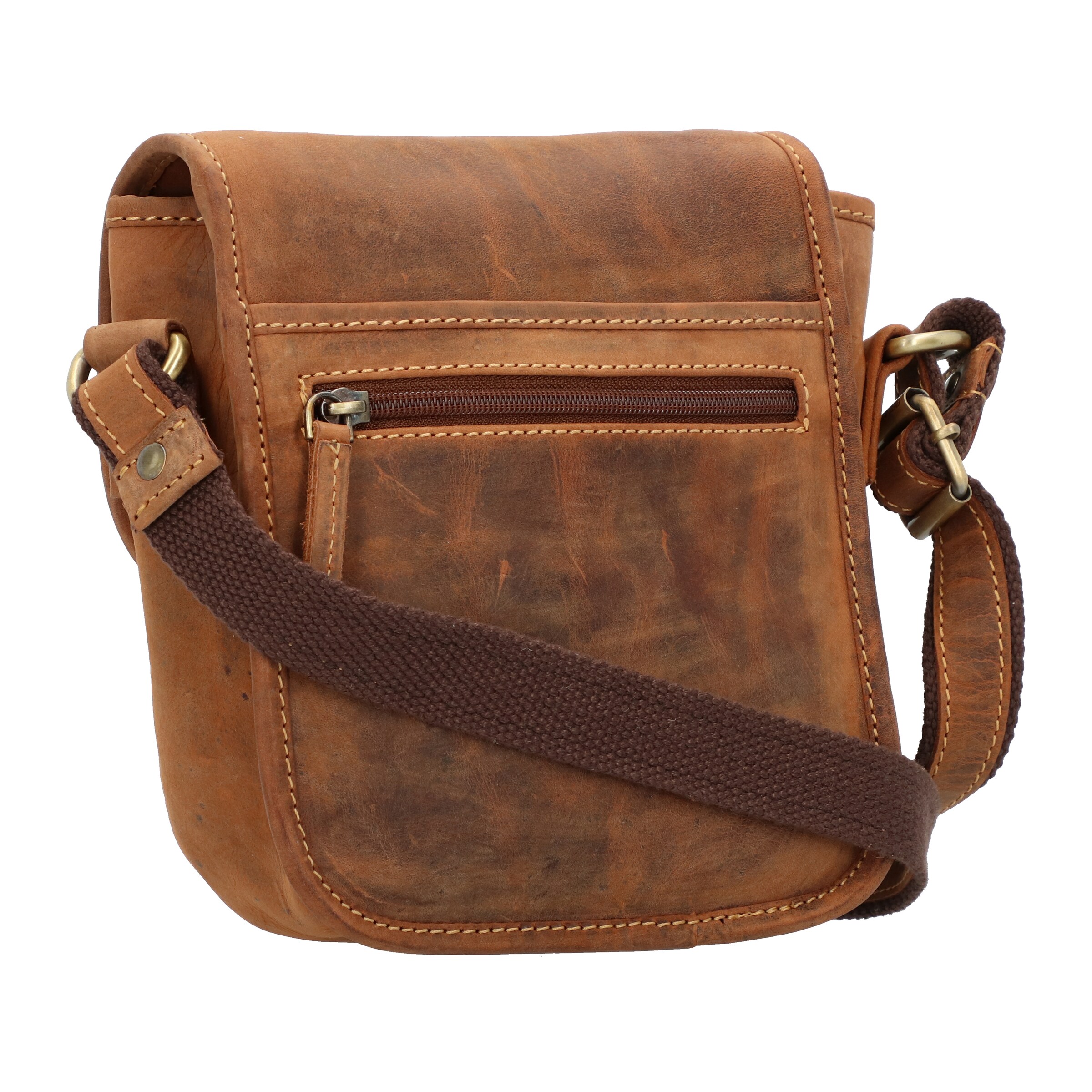 Sac à bandoulière GREENBURRY en marron