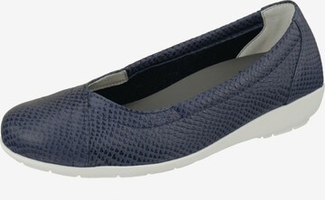 Natural Feet Ballet Flats 'Collien' in Blue: front