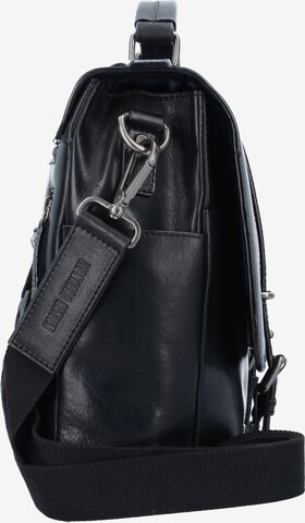 LEONHARD HEYDEN Document Bag 'Roma' in Black