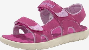 TIMBERLAND Sandals & Slippers 'Perkins' in Pink: front