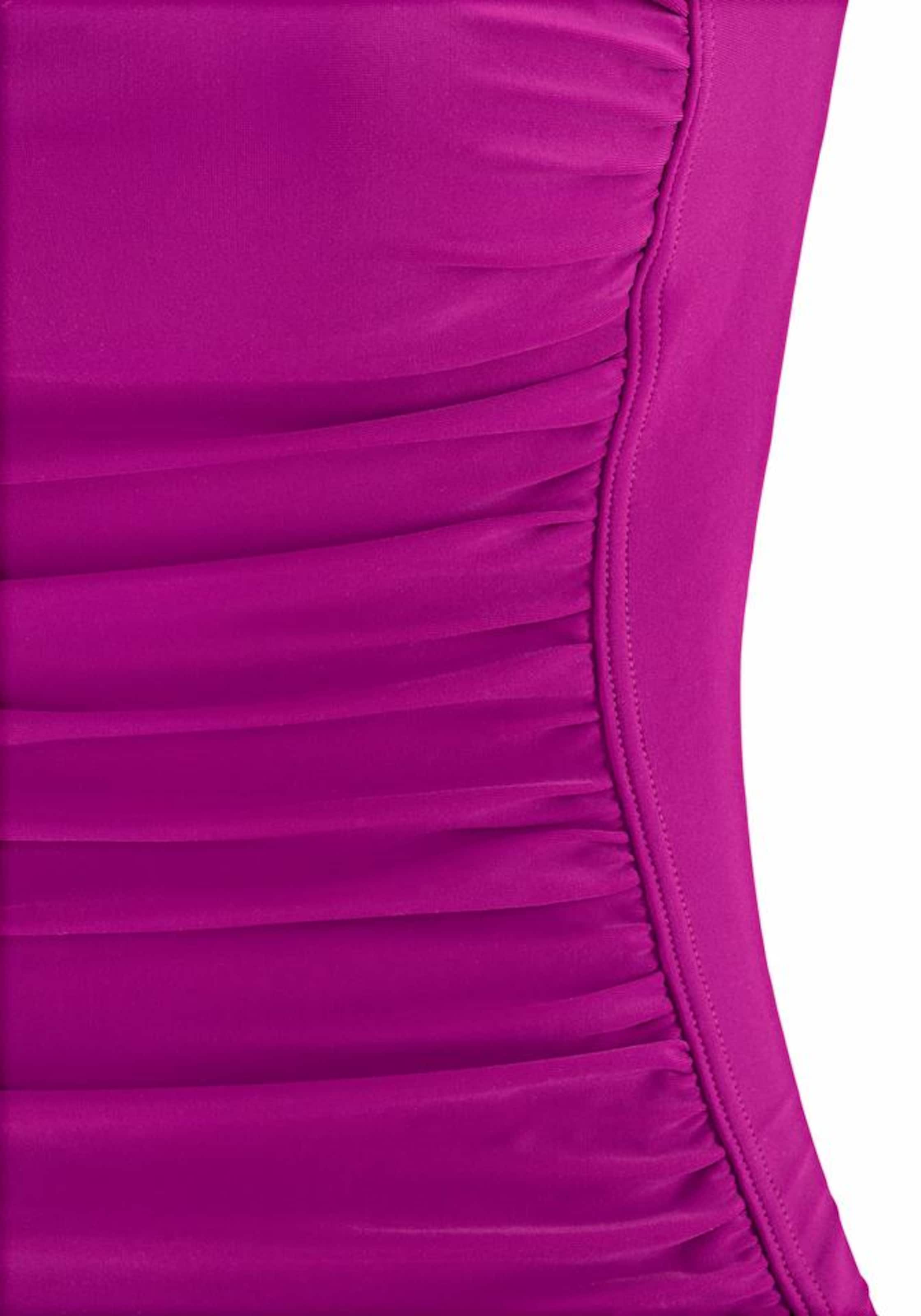 LASCANA Õlapaelteta topp Korrigeeriv ujumistrikoo 'Annelie SBI', värv roosa