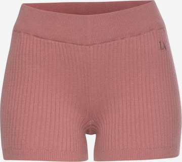 BENCH Slim fit Pants in Pink: front