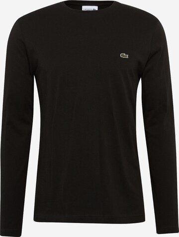 T-Shirt LACOSTE en noir : devant