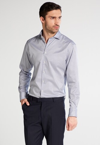 ETERNA Regular fit Business Shirt in Blue: front