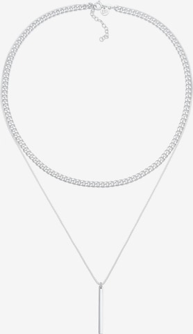 ELLI PREMIUM Kette 'Geo' in Silber: predná strana