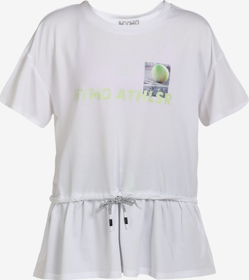 myMo ATHLSR Performance Shirt in White: front