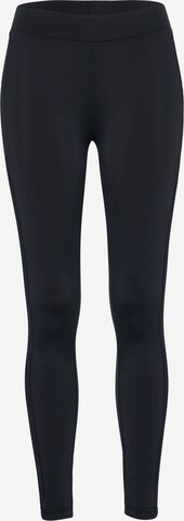 Urban Classics Skinny Leggings i sort: forside