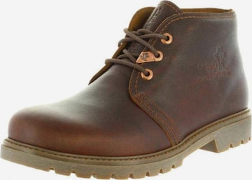 Bottines à lacets PANAMA JACK en marron : devant