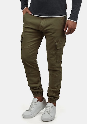 Tapered Pantaloni cargo 'Bromfield' di INDICODE JEANS in verde: frontale