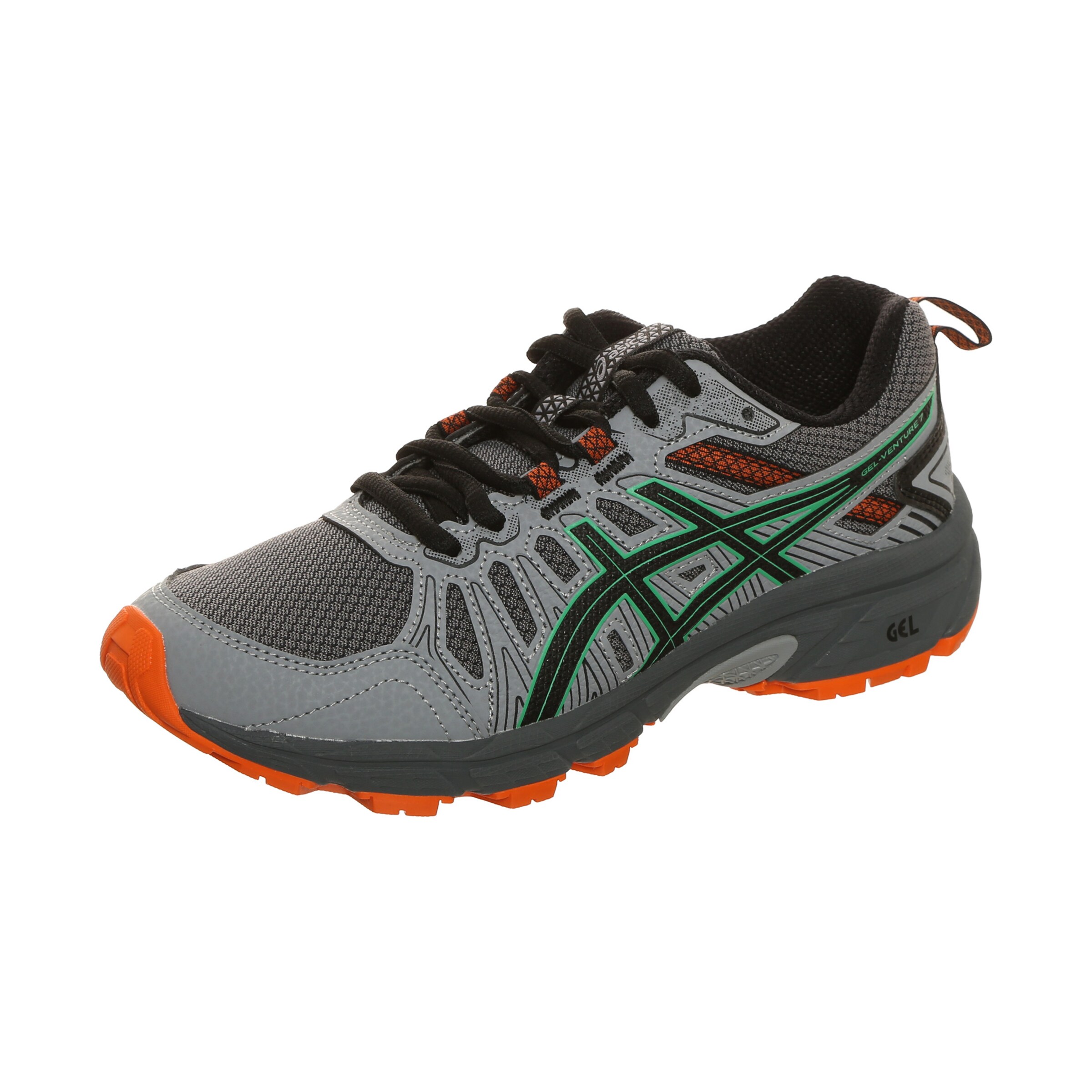 asics grün orange