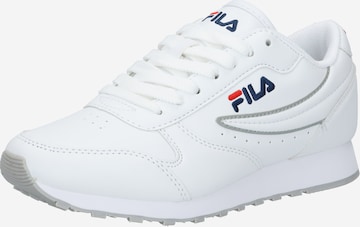 Baskets basses 'Orbit' FILA en blanc : devant